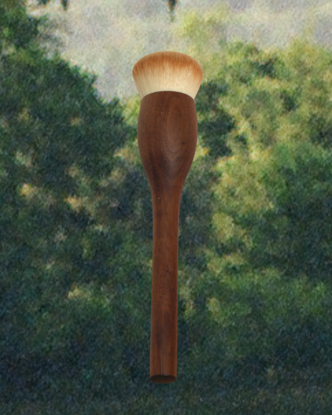 Dry Shampoo Brush, Wood and Wool