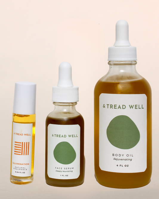 Mother's Day Gift Set | Body Oil, Face Serum, Illumination
