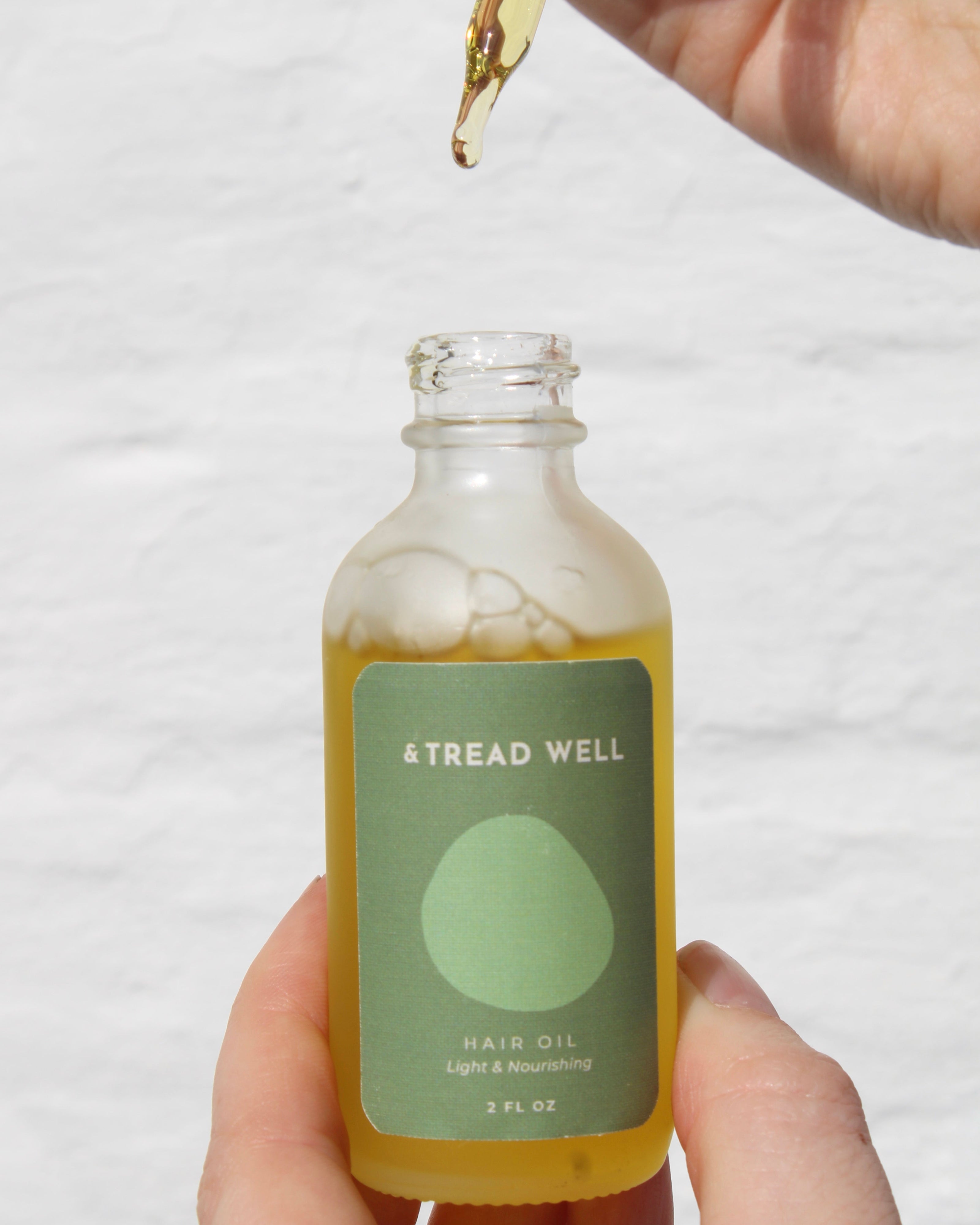 Natural Hair Oil | & Tread Well