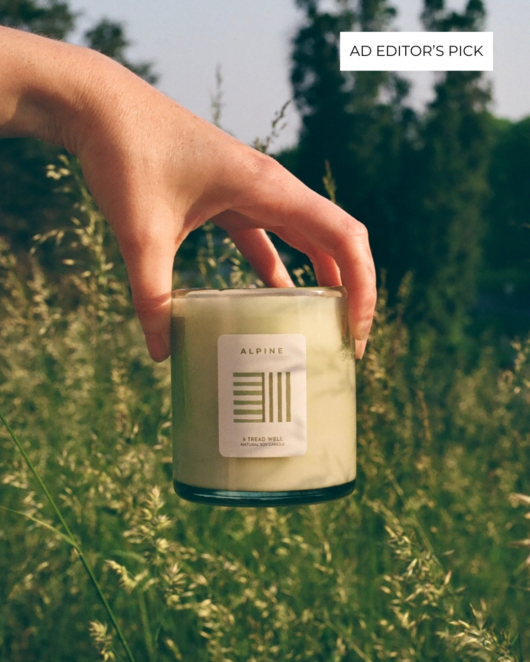 Natural Candle – Alpine