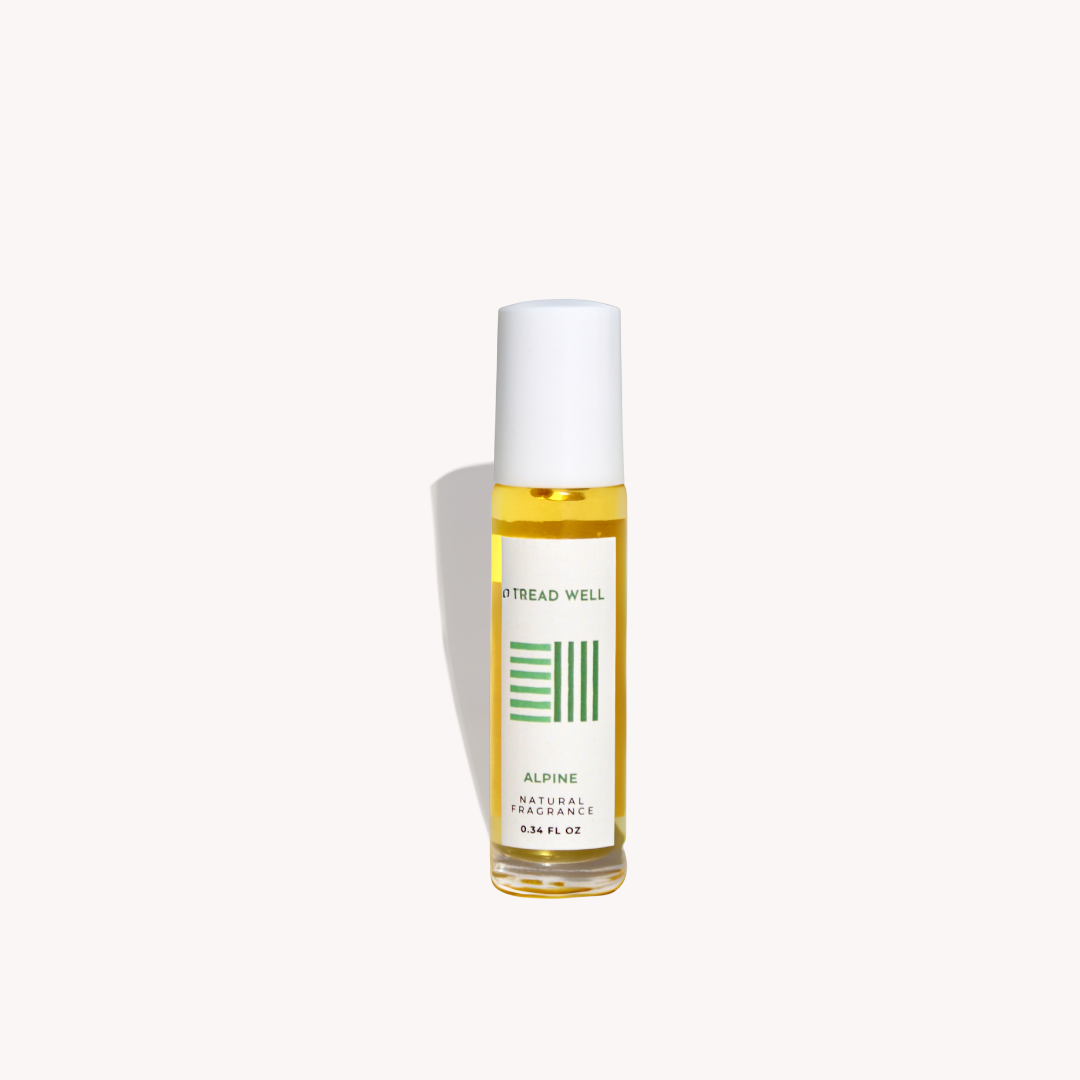 Bottle of & tread Well skincare product on a white background